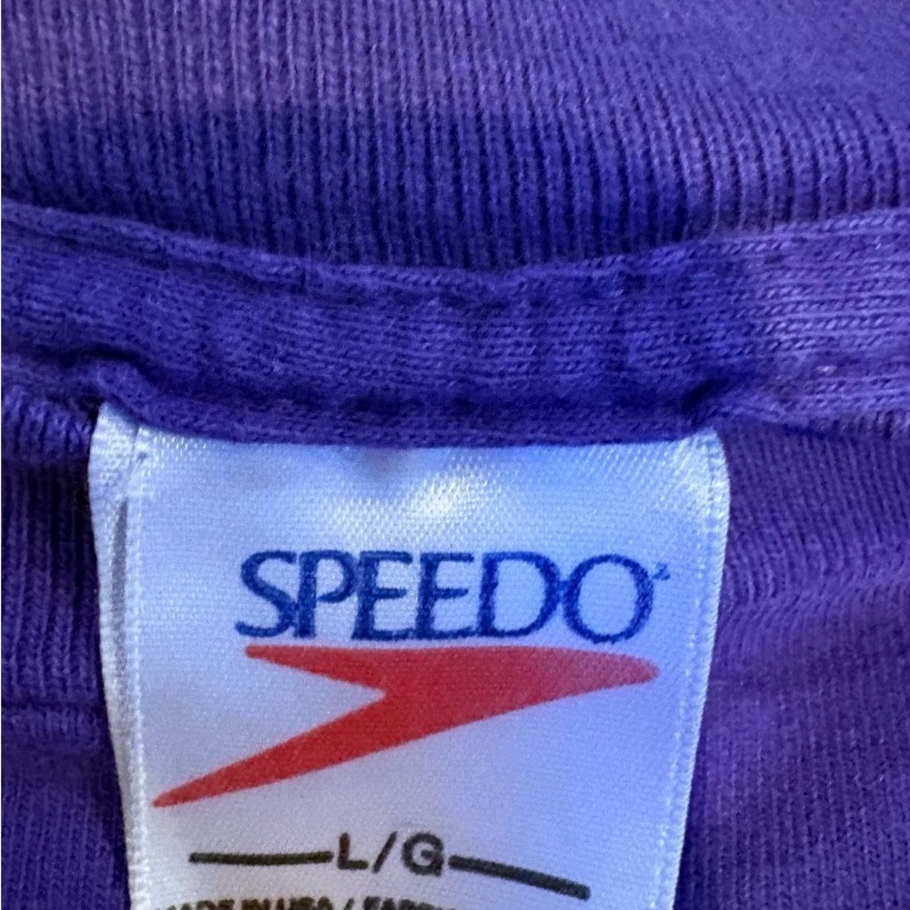 Purple Speedo T-Shirt - Picture 3 of 3